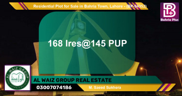 Residential Plot for Sale in Bahria Town, Lahore - (BP-94352)
