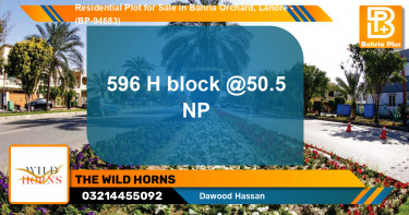 Residential Plot for Sale in Bahria Orchard, Lahore - (BP-94683)