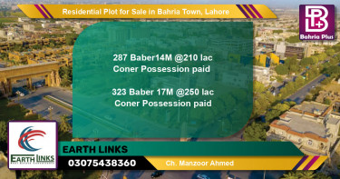 Residential Plot for Sale in Bahria Town, Lahore - (BP-94979)
