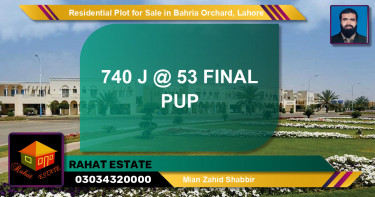 Residential Plot for Sale in Bahria Orchard, Lahore - (BP-94986)