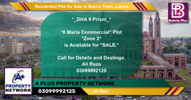Residential Plot for Sale in Bahria Town, Lahore - (BP-95961)