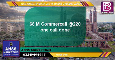 Commercial Plot for Sale in Bahria Orchard, Lahore - (BP-95967)