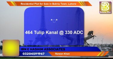 Residential Plot for Sale in Bahria Town, Lahore - (BP-96074)