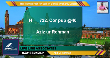 Residential Plot for Sale in Bahria Orchard, Lahore - (BP-96270)