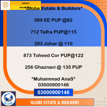 Residential Plot for Sale in Bahria Town, Lahore - (BP-96885)