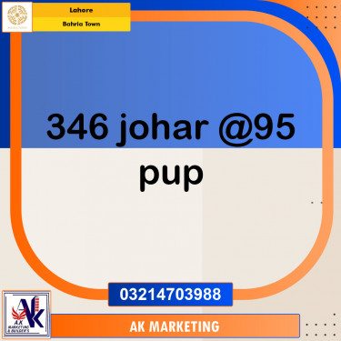 Residential Plot for Sale in Bahria Town, Lahore - (BP-96963)