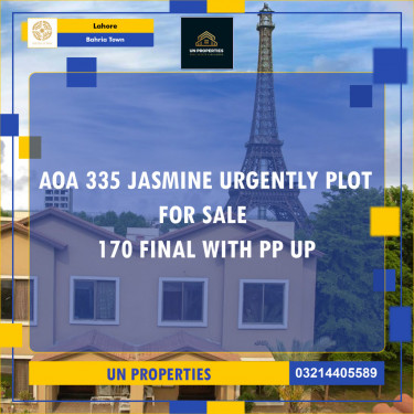 Residential Plot for Sale in Bahria Town, Lahore - (BP-97051)