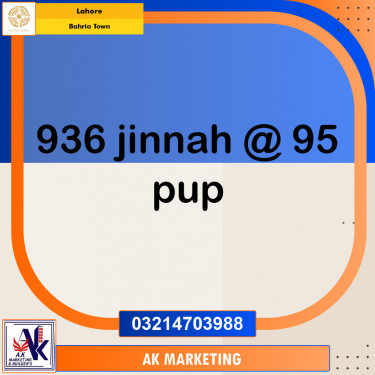 Residential Plot for Sale in Bahria Town, Lahore - (BP-97094)