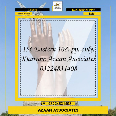 Residential Plot for Sale in Bahria Orchard, Lahore - (BP-97101)