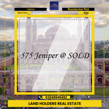 Residential Plot for Sale in Bahria Town, Lahore - (BP-97183)