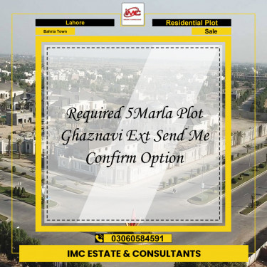 Residential Plot for Sale in Bahria Town, Lahore - (BP-97193)