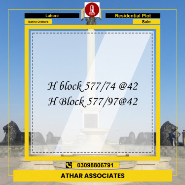 Residential Plot for Sale in Bahria Orchard, Lahore - (BP-97257)
