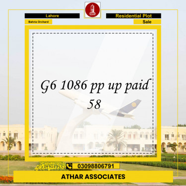 Residential Plot for Sale in Bahria Orchard, Lahore - (BP-97259)