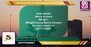 Residential Plot for Sale in Bahria Orchard, Lahore - (BP-97336)