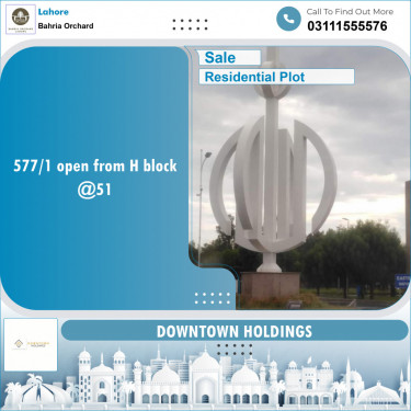 Residential Plot for Sale in Bahria Orchard, Lahore - (BP-97388)