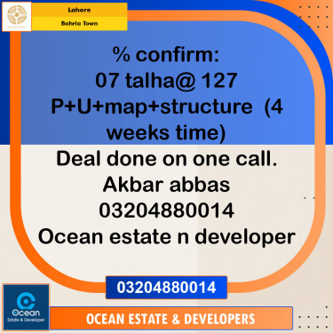 Residential Plot for Sale in Bahria Town, Lahore - (BP-97389)