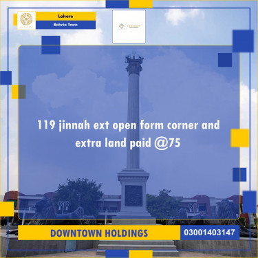 Residential Plot for Sale in Bahria Town, Lahore - (BP-97466)