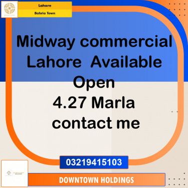 Commercial Plot for Sale in Bahria Town, Lahore - (BP-97468)