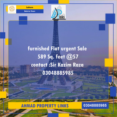 Residential Plot for Sale in Bahria Town, Lahore - (BP-97486)