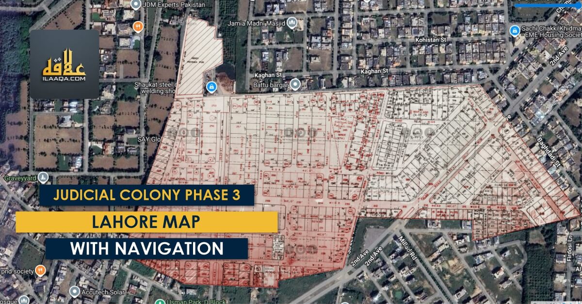 Judicial Colony Phase 3 Lahore