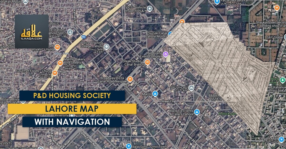 P and D Housing Society Lahore