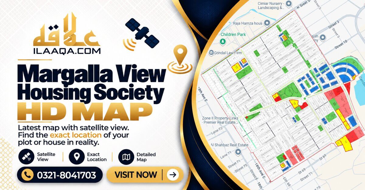 Margalla View Housing Society Islamabad map